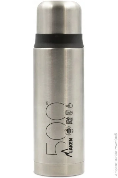 Laken  Thermo Liquids Flask 0,5L Silver (1004-1850S)