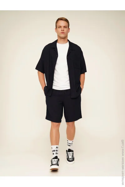 Lawa Шорты однотонные мужские K-MBC02328 S Темно-синий (2000990655363S)(LW) Lawa Шорты однотонные мужские K-MBC02328 S Темно-синий (2000990655363S)(LW)