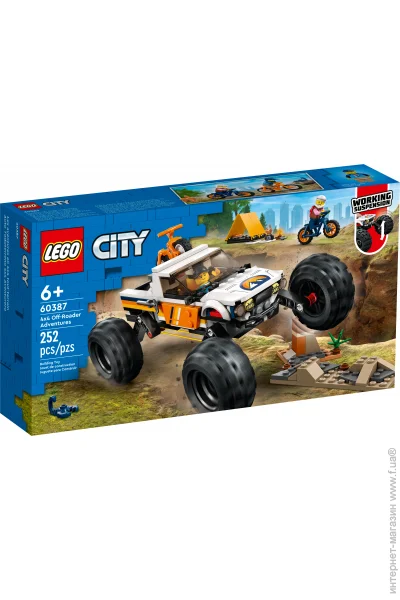 LEGO City   4x4 (60387)