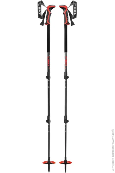    Leki  Haute Route 3 110-150 Black/Red (1052-652 27451)