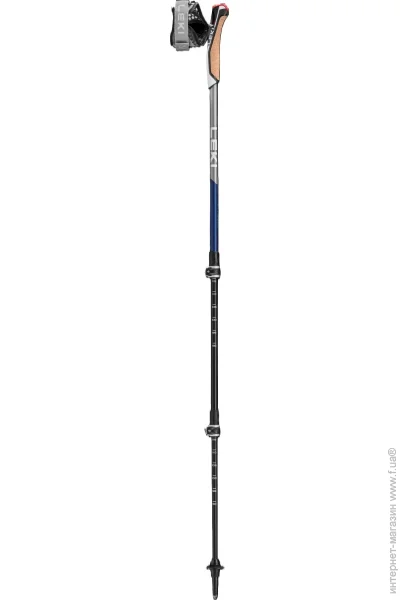   Leki  Traveller Carbon 90-130 Black/Blue (1052-653 26031)