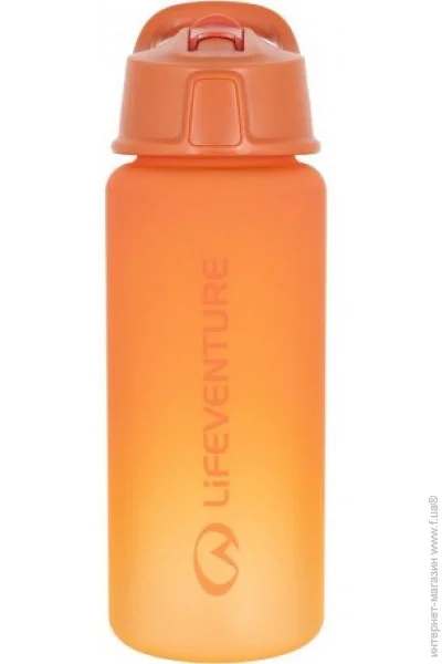   Lifeventure Flip-Top Bottle 0.75 L Orange (LIF-74291)