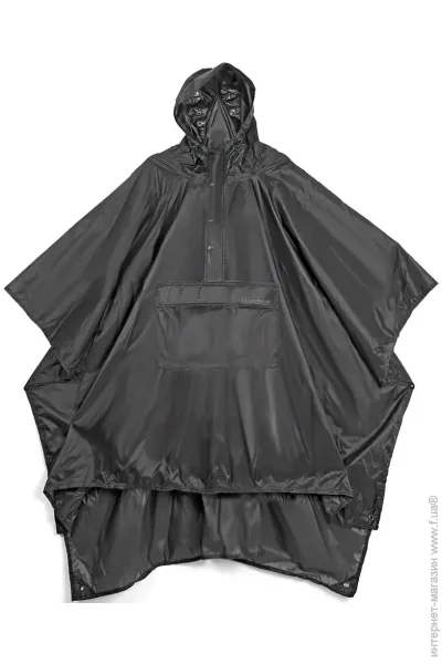  Lifeventure  Poncho Black (1012-62150)