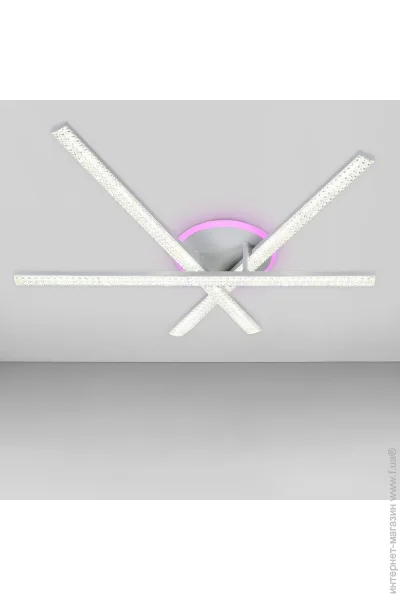    LED Light House SY-19943/3C WT+ PK/BU D840*H130 72+ 16W PULT DU,  