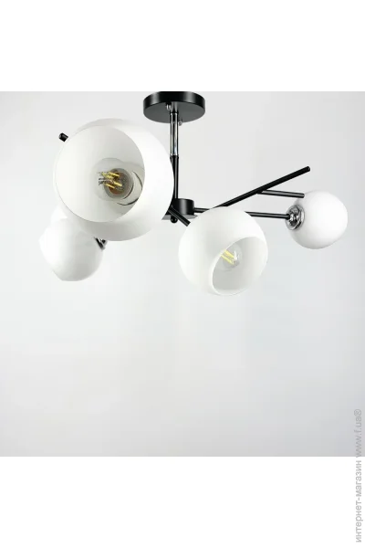   Light House LNF-17513/6 BK WT    