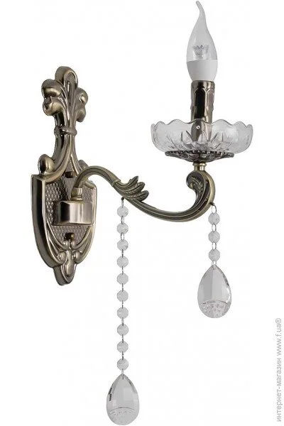 Настенный светильник бра свечи Light House SRS-19132/1W бронза Настенный светильник бра свечи Light House SRS-19132/1W бронза