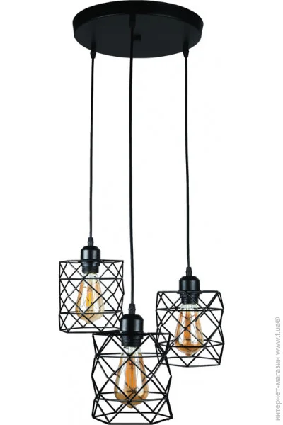   Light House LS-17192F-3 BK (300) 