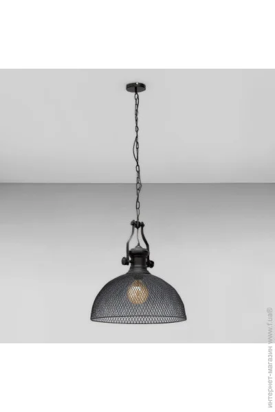 Люстра Light House підвісна LS-18900F-1 BK чорний Люстра Light House підвісна LS-18900F-1 BK чорний