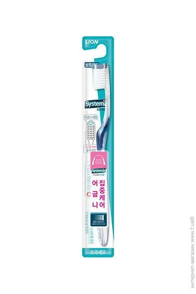 Lion Korea     Lion Systema Standard Toothbrush ', 1  (8806325608691)