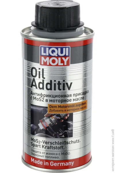 антифрикционная присадка Liqui Moly Присадка в масло с MoS2 1998 125 мл антифрикционная присадка Liqui Moly Присадка в масло с MoS2 1998 125 мл