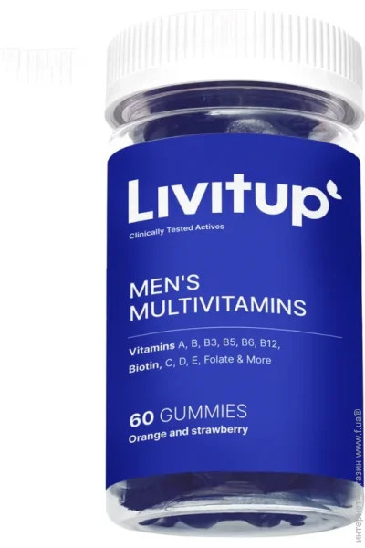    Livitup Men's Multivitamins, 60 