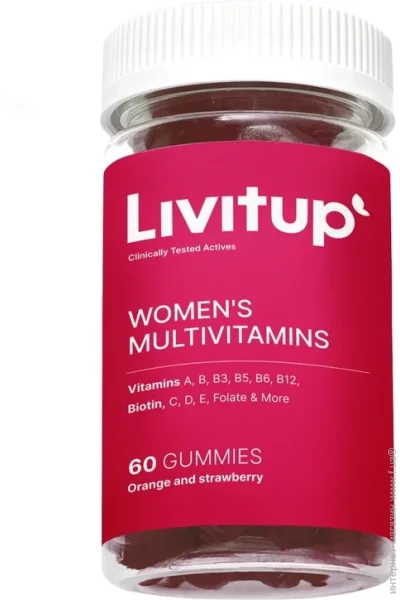    Livitup Women's Multivitamins, 60 