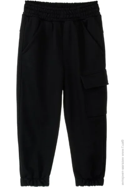 Logos Штани дитячі з кишенею з петлі р.104 чорний 14-02-00-0005 Logos Штани дитячі з кишенею з петлі р.104 чорний 14-02-00-0005