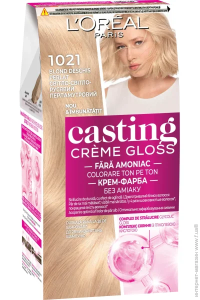 -     L'Oreal Paris Casting Creme Gloss 1021 - --  120  (3600521831939)
