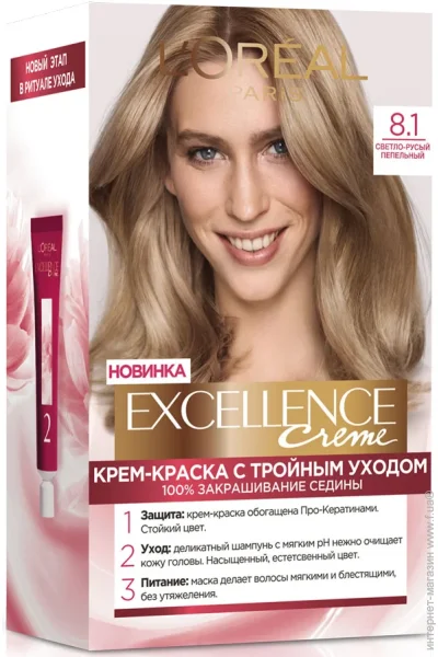 L'Oreal Paris    EXCELLENCE 8.1 - 