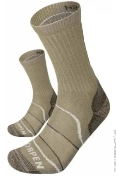  Lorpen  H2CE Hunting Eco Light Socks Light Brown XL (1052-6810004 2821 XL)