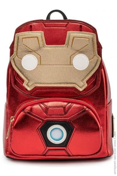    Loungefly POP Marvel - Iron Man Light-Up Mini Backpack MVBK0161