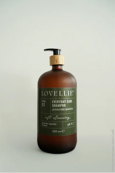  Lovellie     Everyday Care Shampoo Soft Cleansing LOVELLIE 1000  (4803992769195)