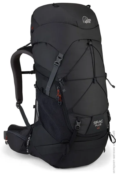  Lowe Alpine Sirac Plus 40 (Ebony, M/L) (LA FMQ-48-EBN-MLG)