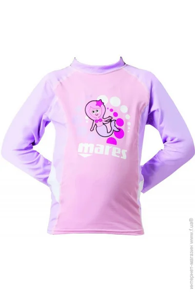  Mares Rash Guard Girl Kid UPF 50+  2-3  (412544.PK.XS)