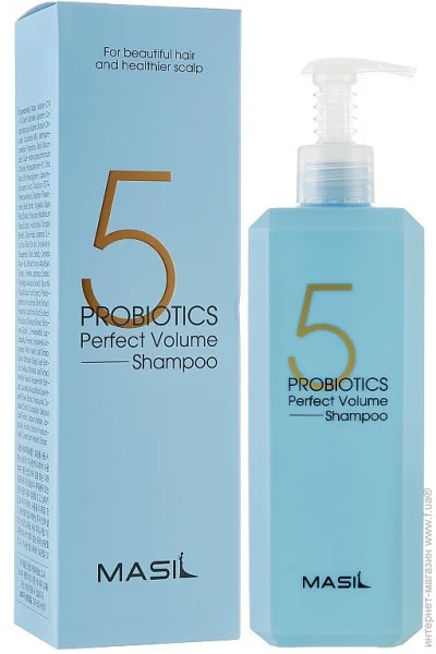  Masil       5 Probiotics Perfect Volume Shampoo Masil 500  (8809744061153)