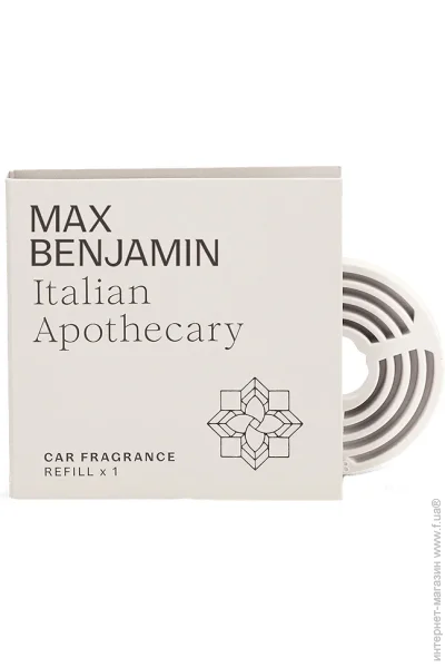  Max Benjamin    Italian Apothecary