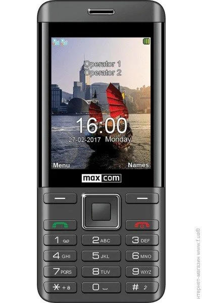  Maxcom Classic MM236 Black/SIlver