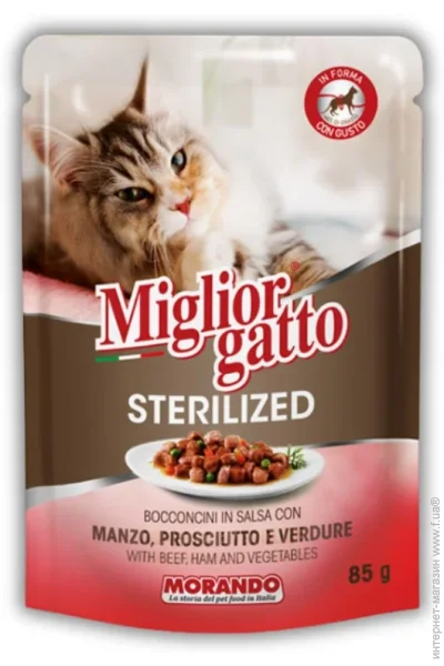       Migliorgatto Sterilized       85 