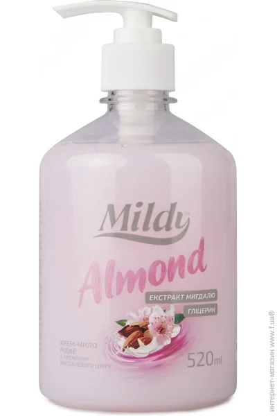 Mildy Крем-мыло Almond 520 мл Mildy Крем-мыло Almond 520 мл