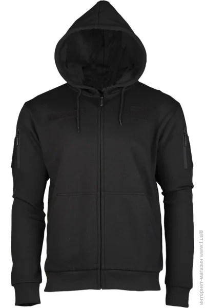  Mil-Tec      TACTICAL HOODIE S Black (11472002-S)