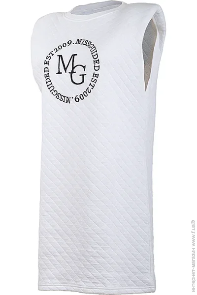   Missguided DRESS (DD929135-WHITE-S)