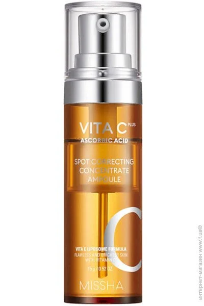 Missha        Vita C Plus Spot Correcting Concentrate Ampoule 15  (8809643523455)