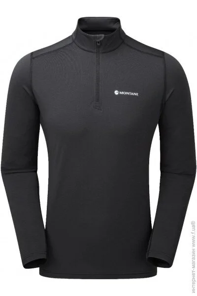  Montane  Dart Thermo Zip Neck Black M (1004-MDTZNBLAM12)
