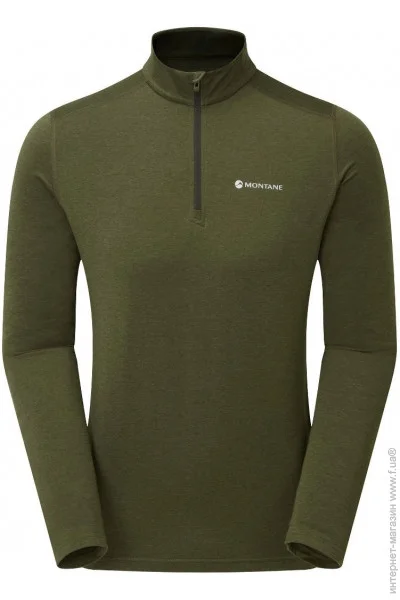 Montane Dart Thermo Zip Neck Kelp Green M (MDTZNKELM12)