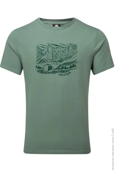   Mountain Equipment  Freedom Mens Tee Sage XXL (1053-ME-007328.1790.XXL)
