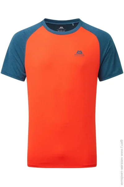   Mountain Equipment  Nava Mens Crew Orange/Blue S (1053-ME-005996.1908.S)