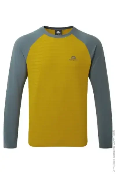Mountain Equipment  Redline LS Tee Acid stripe/Moorland S (1053-ME-004681.01562.S)