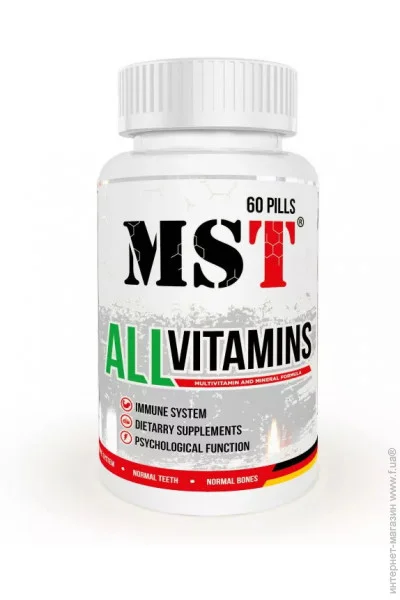 Mst Nutrition ³   MST AllVitamins, 60 