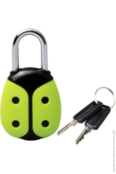Munkees  3601 Padlock-Beetle Green (1012-3601-GR)