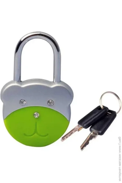Munkees  3602 Padlock-Bear Green (1012-3602-GR)