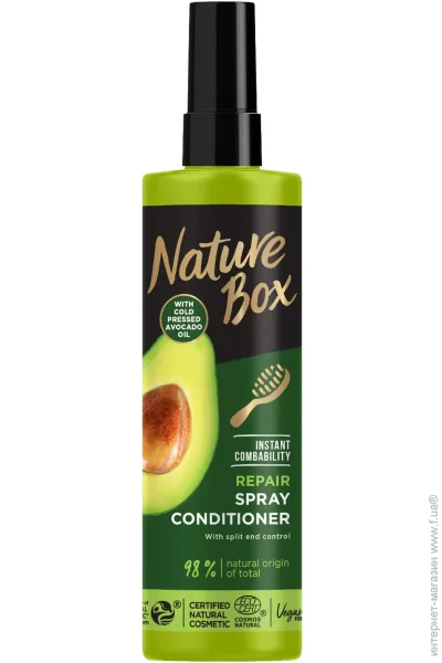 Nature Box Кондиционер Авокадо для для ослабленных и тусклых волос Cosmos NAT 200 мл Nature Box Кондиционер Авокадо для для ослабленных и тусклых волос Cosmos NAT 200 мл