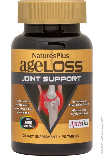  , AgeLoss Joint Support, Natures Plus, 90  (NTP8012)