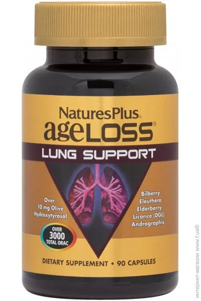    , AgeLoss Lung Support, Natures Plus, 90  (NTP8005)