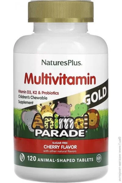    ,  , Animal Parade Gold, Natures Plus, 120   (NTP29932)
