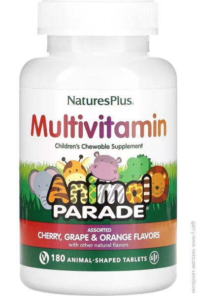   Natures Plus Assorted Chewable - 180 tabs (2022-10-2861)
