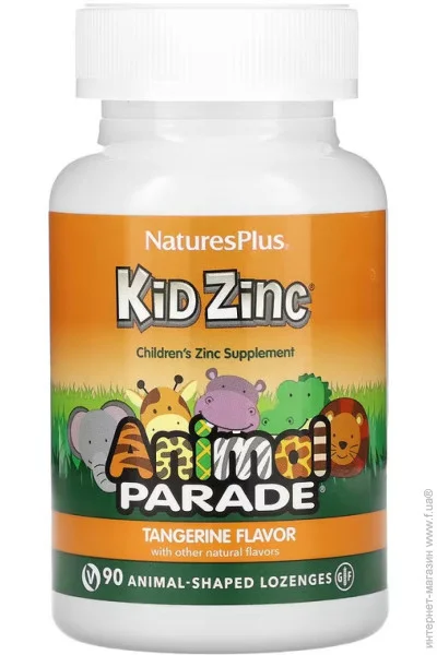 Natures Plus Kid Zinc - 90 Lozenges (2022-10-2856)