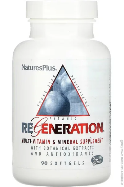³   ̳, Regeneration, Multi-Vitamin & Mineral Supplement, Natures Plus, 90   (NTP3285)