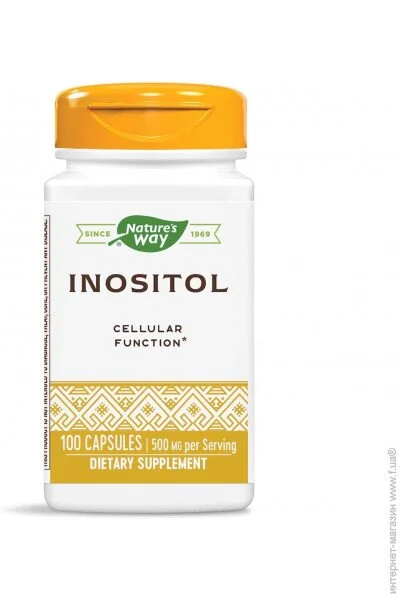 Nature`S Way Витамины Inositol 100 капсул (4384302879) Nature`S Way Витамины Inositol 100 капсул (4384302879)