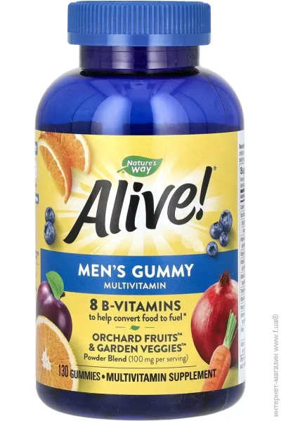 Nature`S Way ³   Nature's Way Alive Men's Gummy, 130 