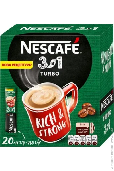  Nescafe 31 Turbo 24   12  (8445291309616)